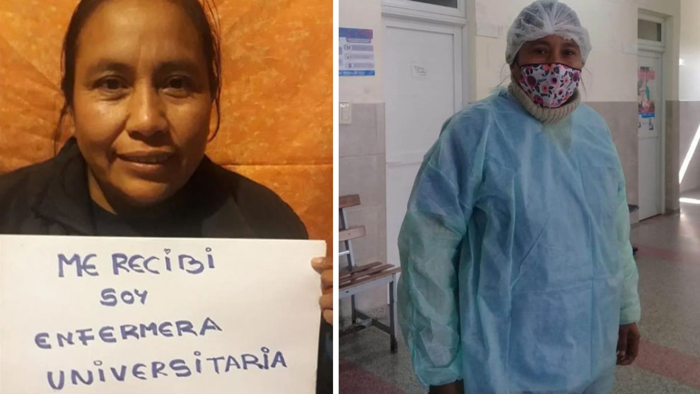 Conmovedor: una mujer qom de 43 años se recibió de enfermera universitaria