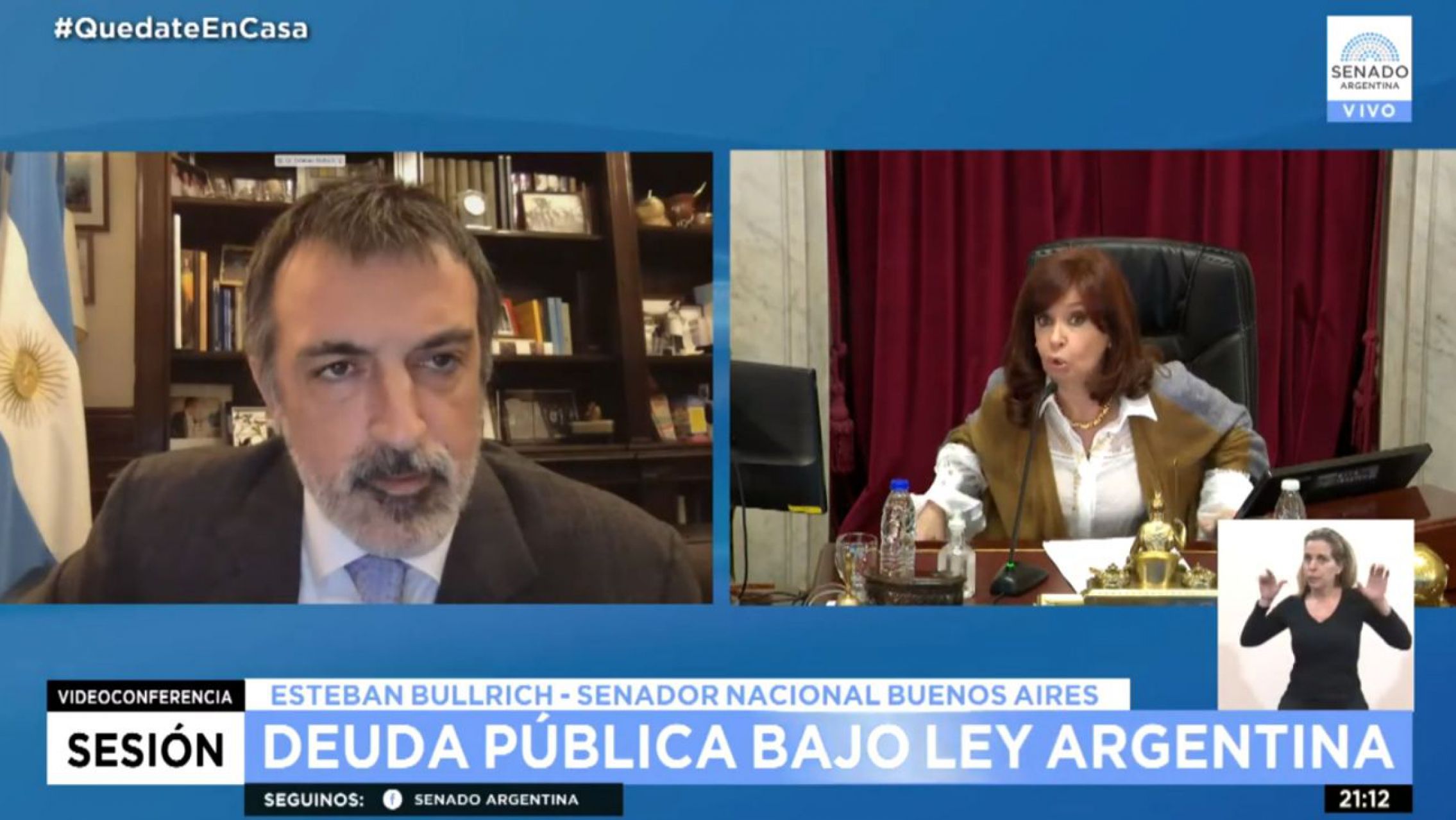 Actitud dictatorial: Cristina Kirchner le apagó nuevamente los micrófonos a la oposición