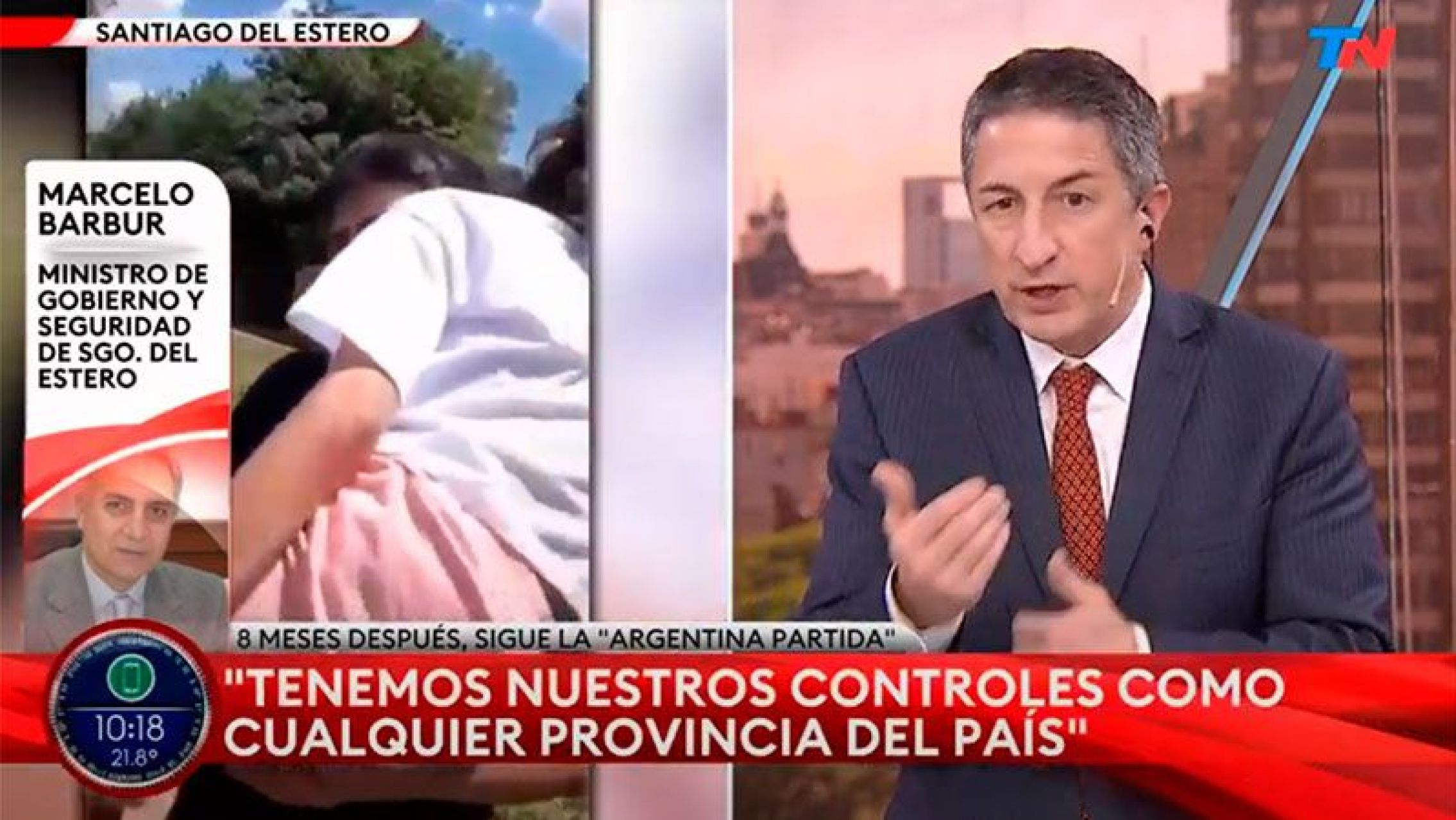 El Gobierno de Santiago del Estero cuestionó al padre de Abigail