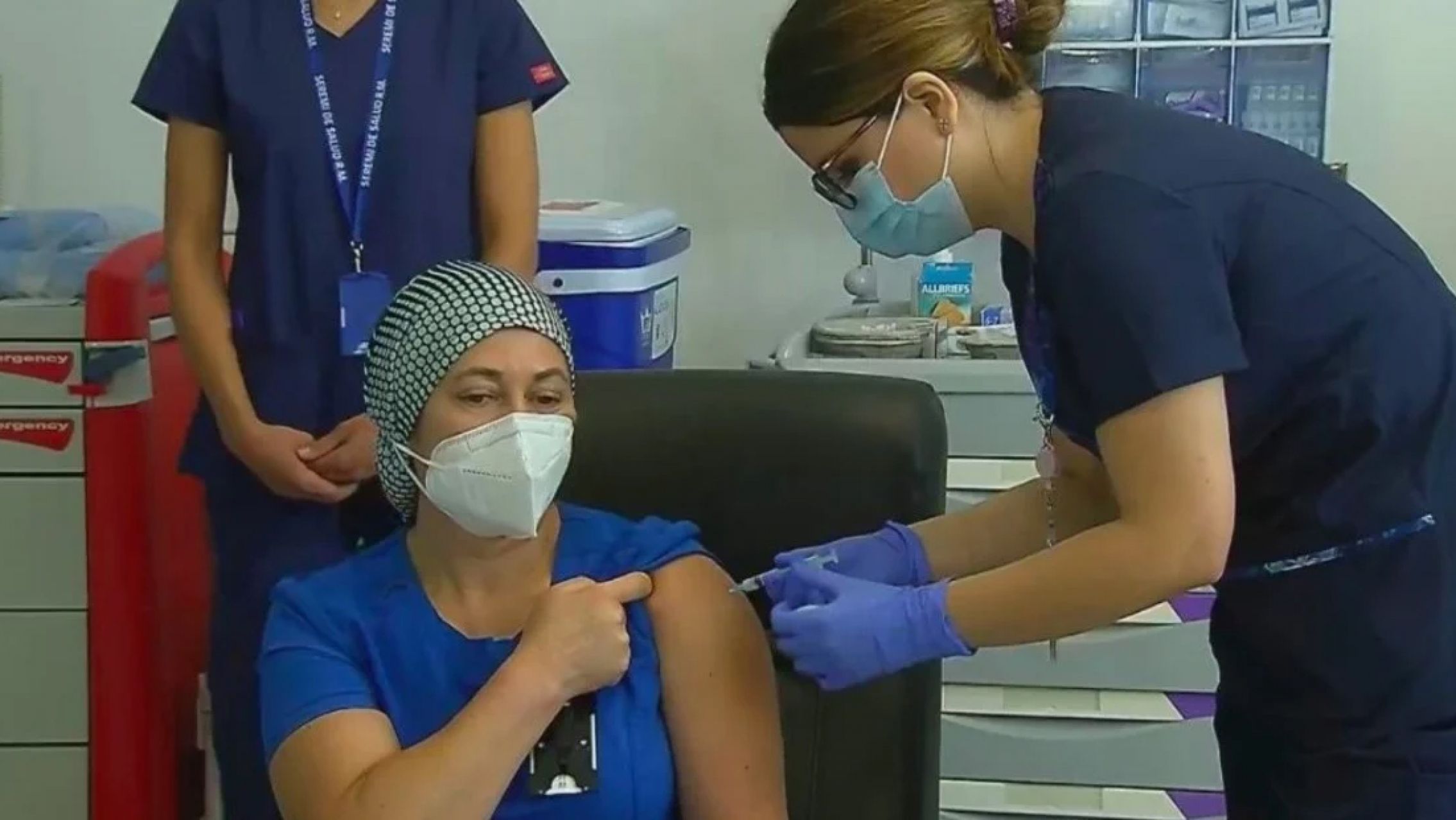 En Chile se inició la campaña de vacunación