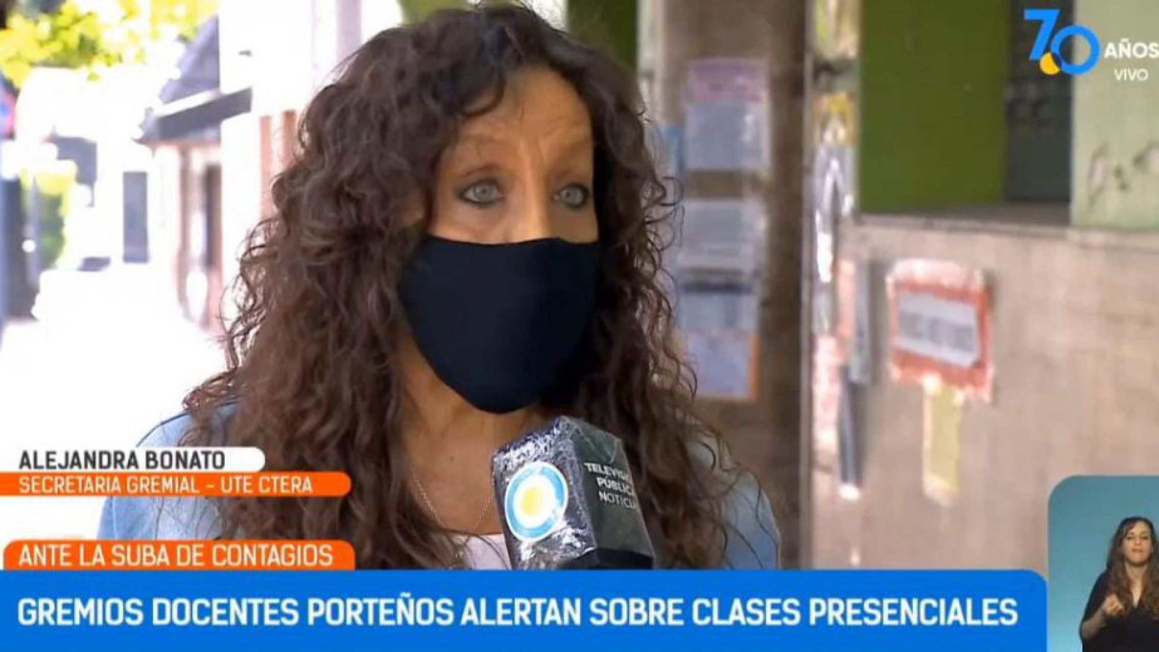 Una dirigente de Ctera comparó el regreso a clases presenciales con una fiesta clandestina