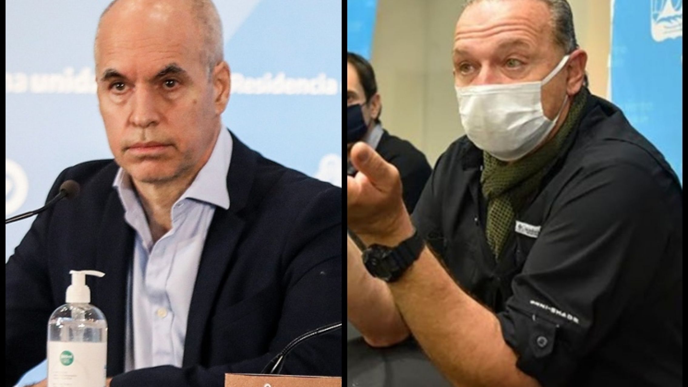 Sergio Berni atacó a Horacio Rodríguez Larreta por sus dichos sobre las nuevas medidas
