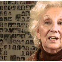 Estela de Carlotto consideró "aberrante" el acto convocado por Villarruel en la Legislatura porteña