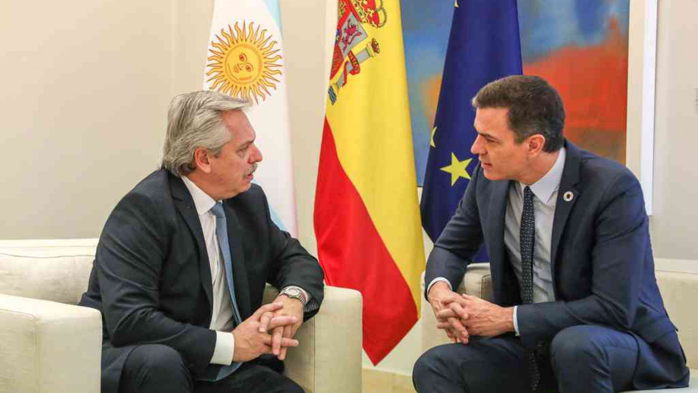 Alberto Fernández recibirá al Presidente de España para entablar negociaciones
