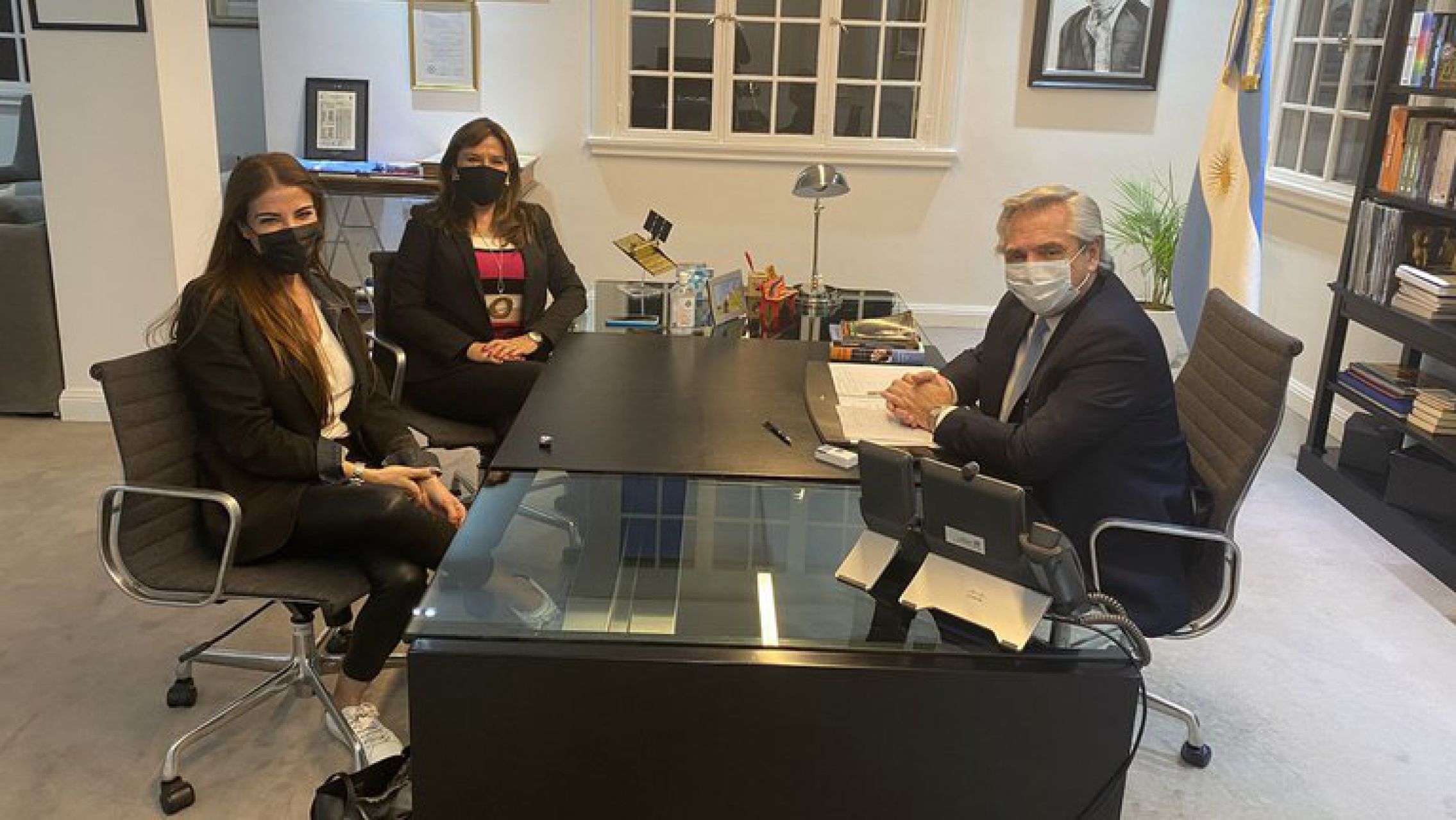 Zulemita Menem se reunió con Alberto Fernández y crecen los rumores sobre su candidatura