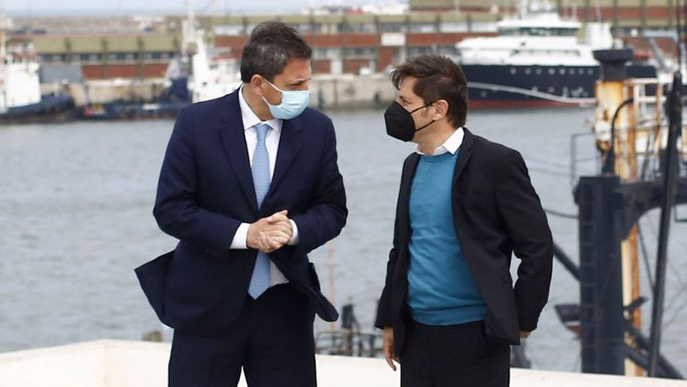 Sergio Massa se reunió con Axel Kicillof y criticó a Juntos por el Cambio