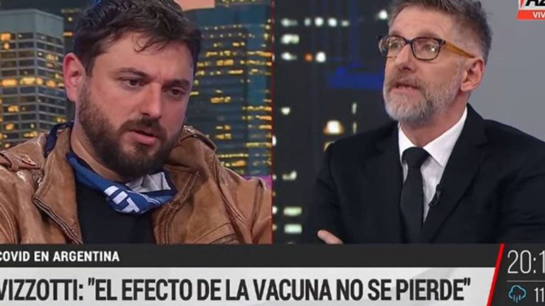 Juan Grabois protagonizó un cruce con Luis Novaresio y abandonó el estudio