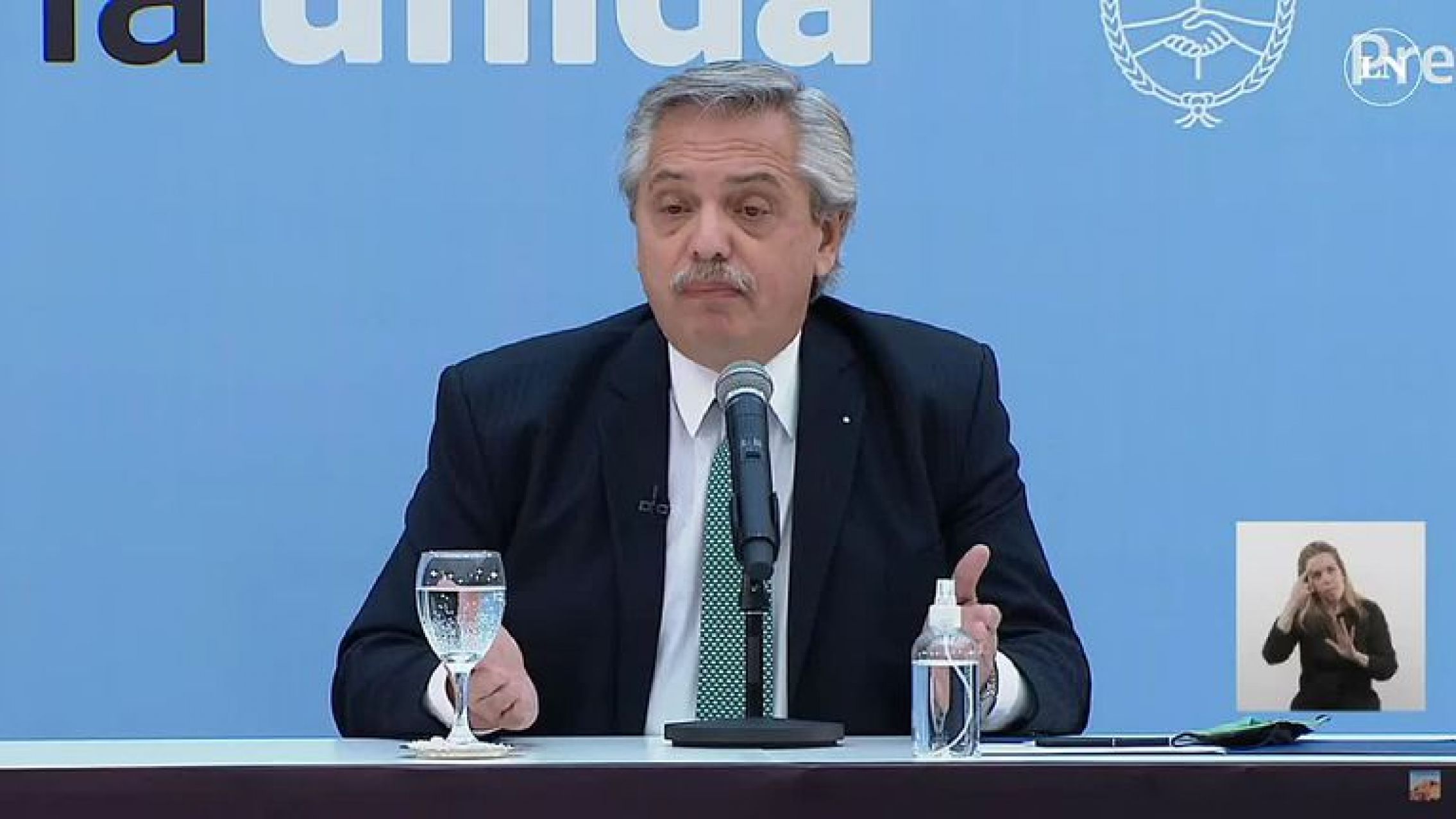 Alberto Fernández anunció el Plan Ahora 12