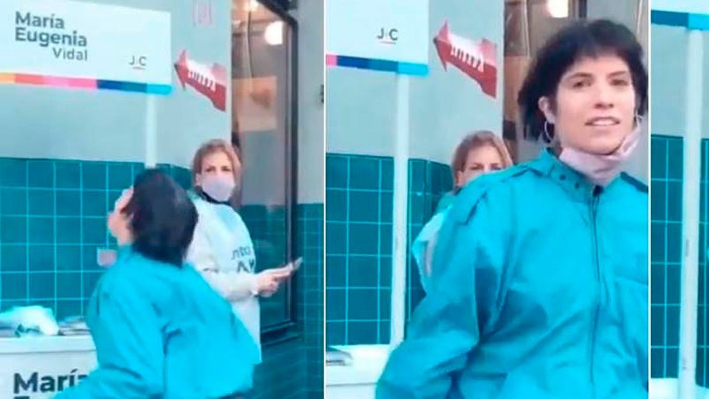La militante k que se hizo viral por gritar en la calle perdió el alquiler de su departamento