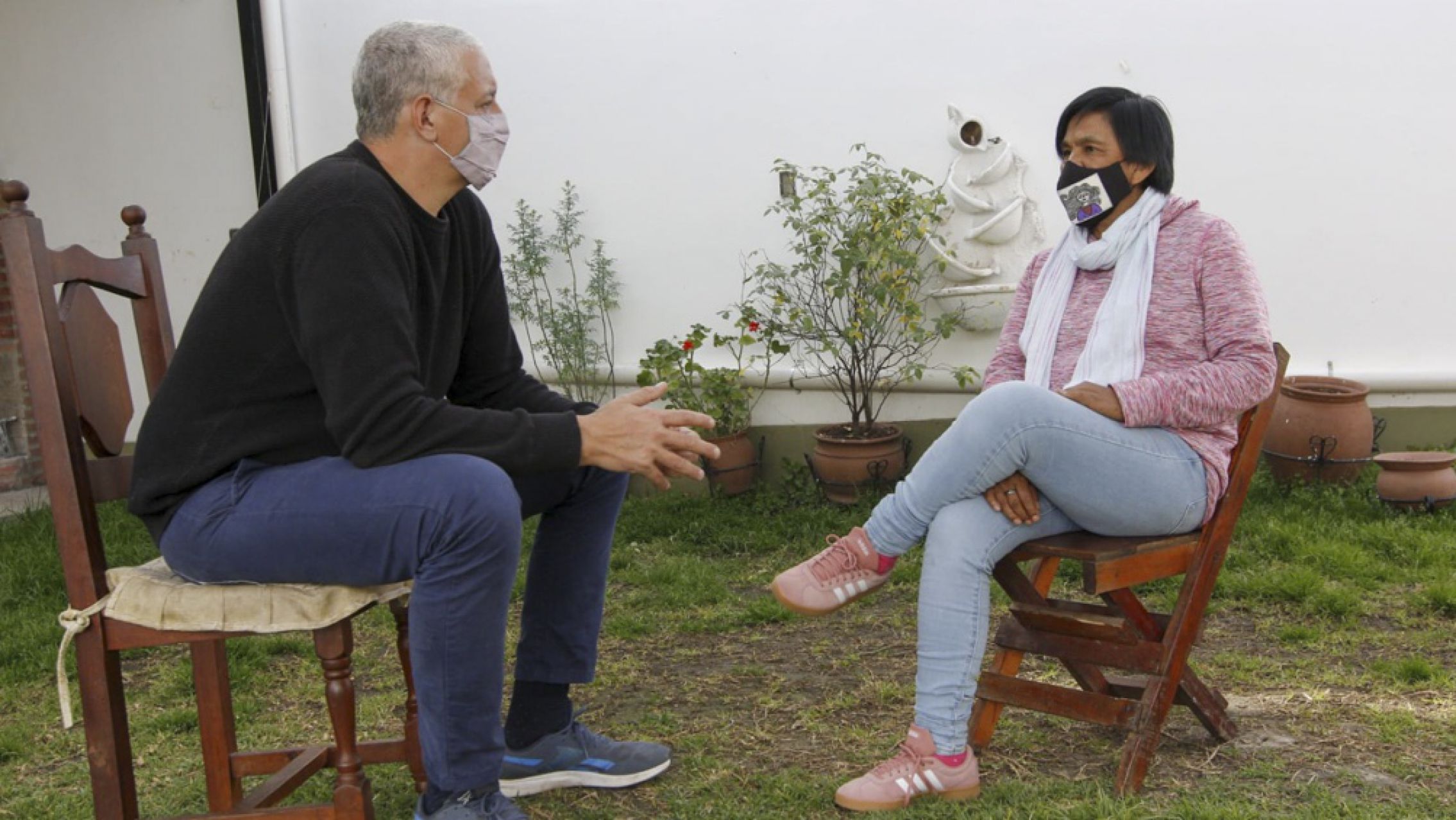 Horacio Pietragalla visitó a Milagro Sala en Jujuy