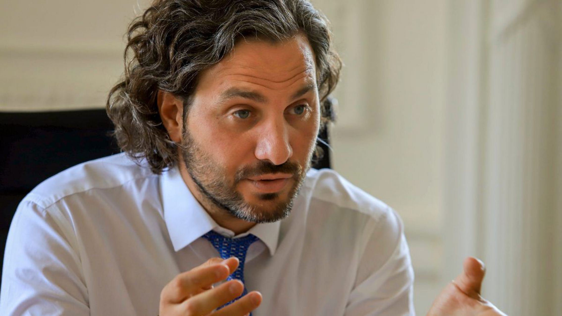 Santiago Cafiero volvió a defender al Presidente: "No jodió a nadie"