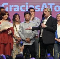 En el acto del 8M, Alberto mostró que irá por la reelección