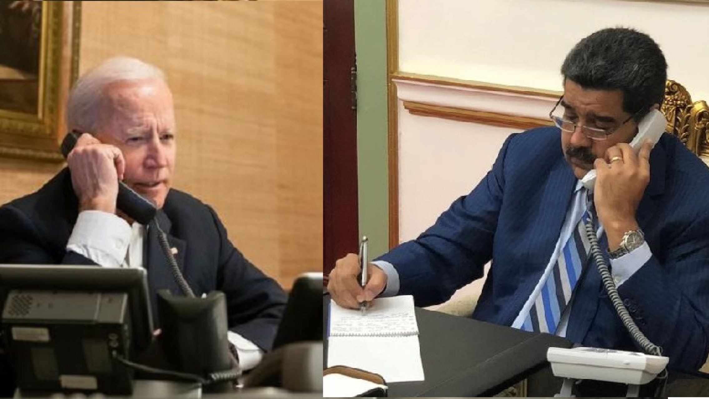 "¿Qué hacés perdido?" Biden retomó diálogo con Maduro