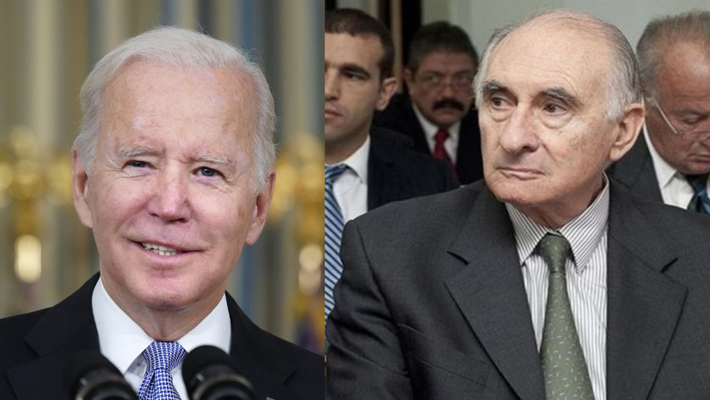 "Chupete Biden": el presidente estadounidense es viral y lo comparan con De La Rúa