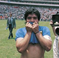 Subastarán la camiseta que Diego Maradona usó contra Inglaterra