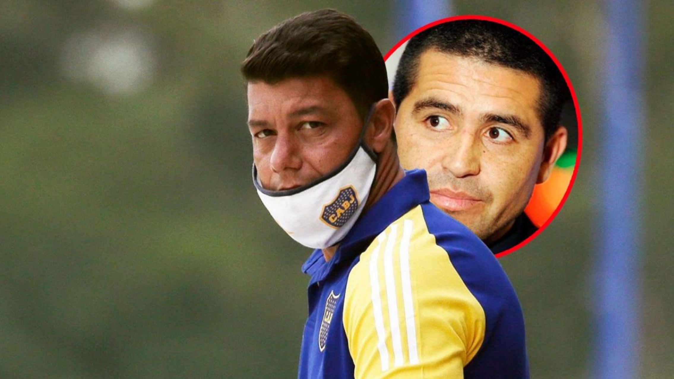 Tras la eliminación en la Copa: Riquelme despidió a Battaglia