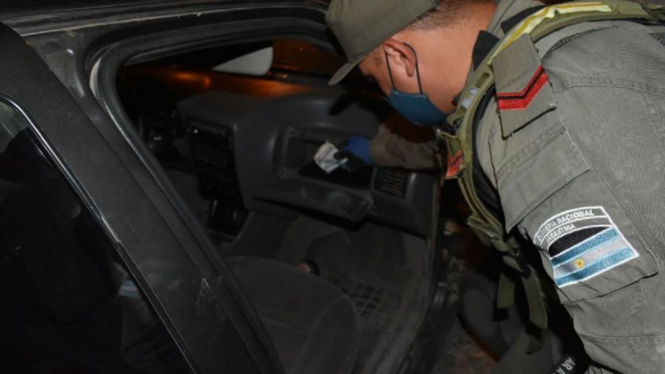 Mendoza: se le rompió el auto y descubrieron que llevaba 12kg de cocaína