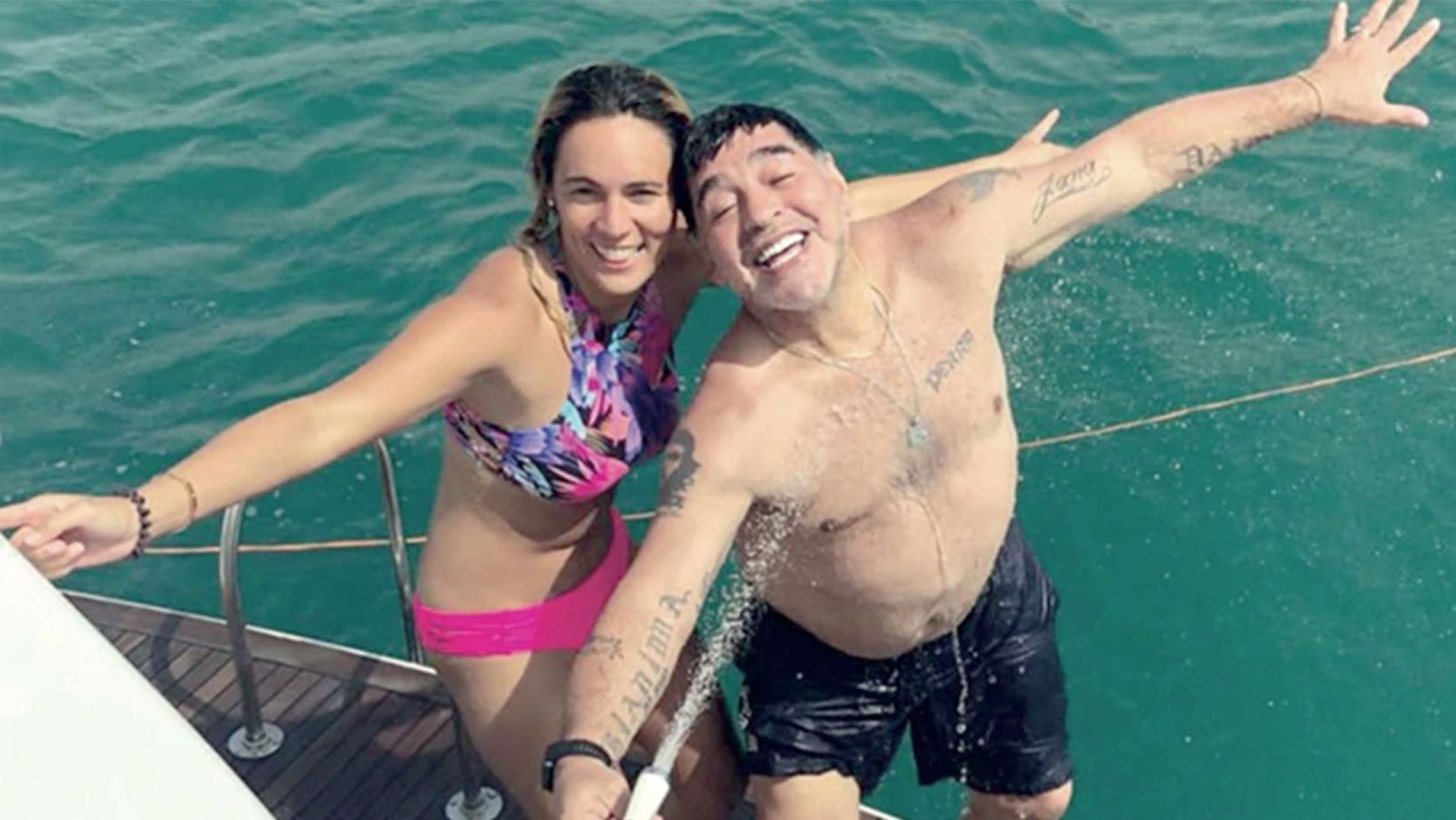 La ex de Diego Maradona, Rocío Oliva, estaría saliendo con el presidente de Gimnasia y Esgrima La Plata