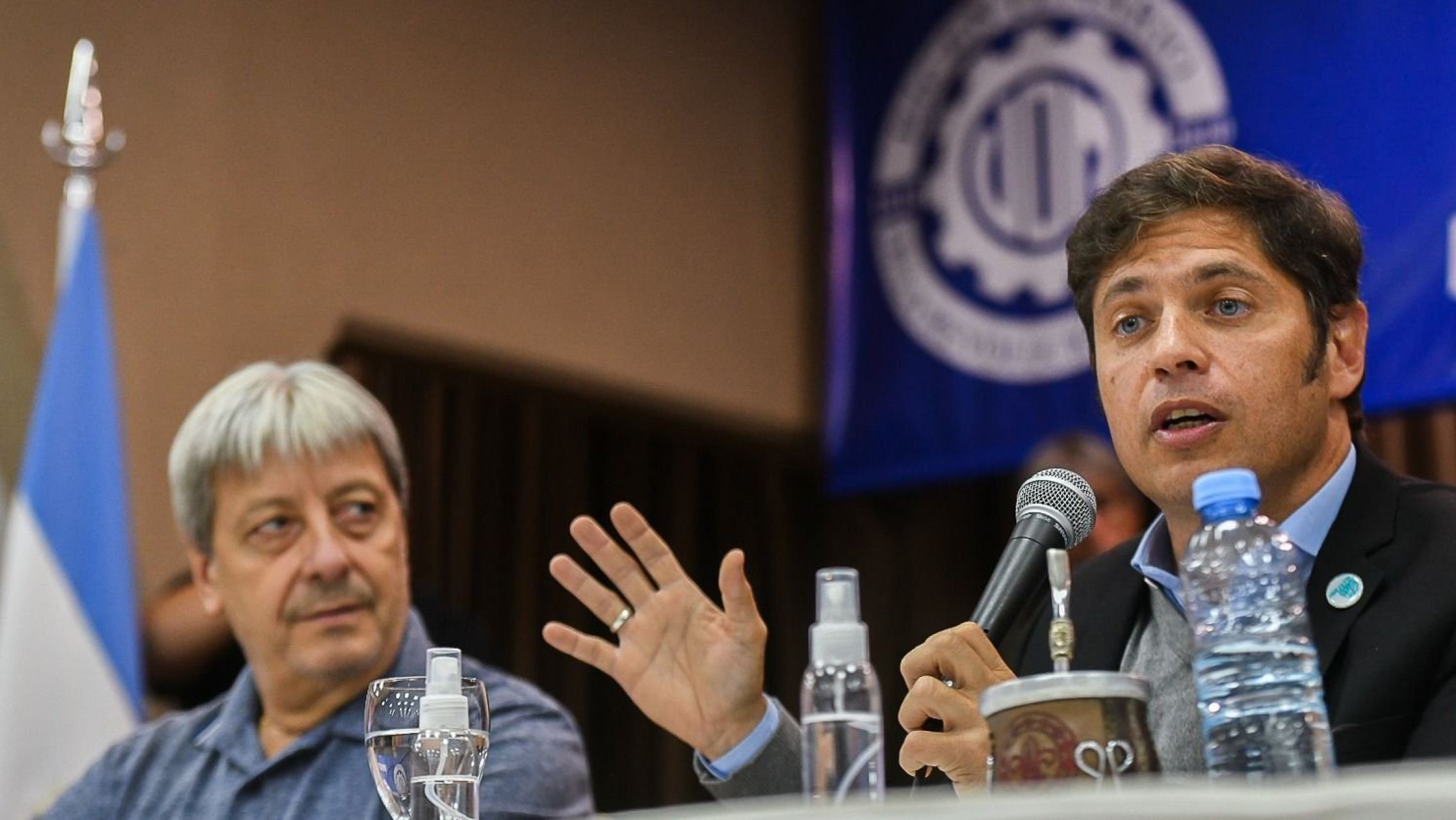Kicillof y un exabrupto ante los metalúrgicos: "Macri los cagó"