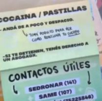 "Andá de a poco y despacio", el polémico mensaje gubernamental sobre las drogas