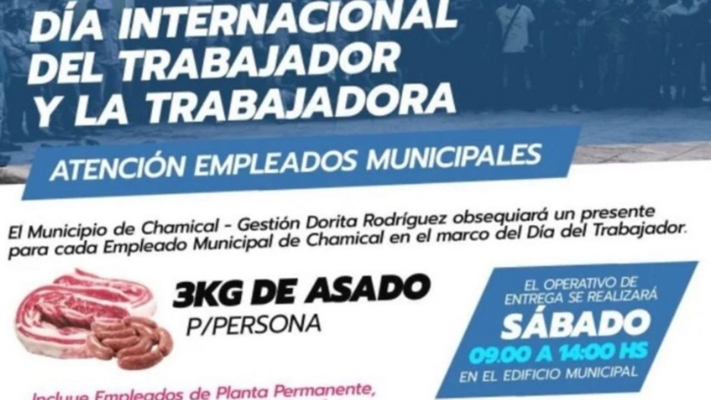Asado para todos: un municipio de La Rioja regalará 3 kilos de carne a cada empleado público