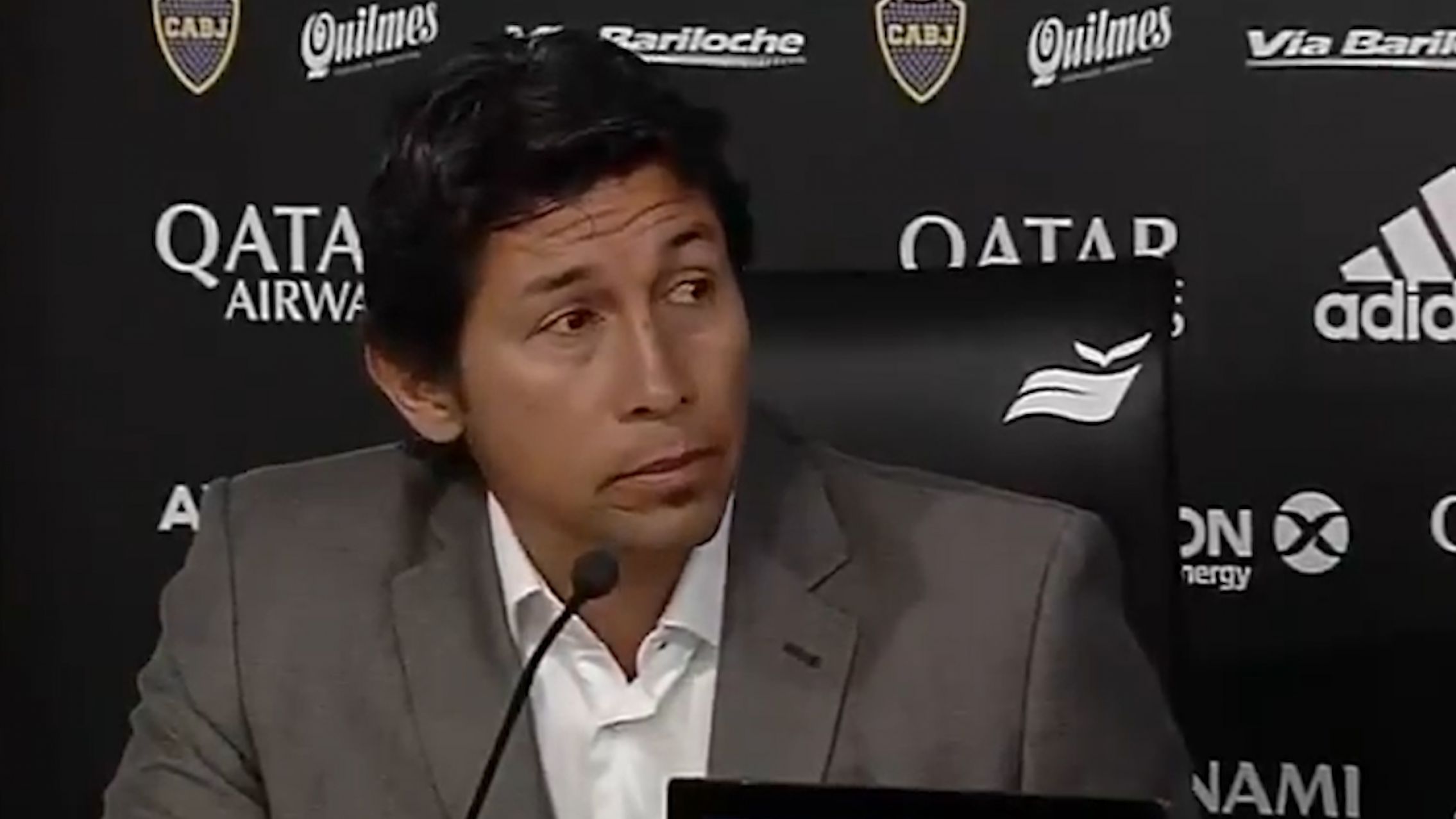 Bermúdez se refirió a la polémica de los regalos a los árbitros: "Siempre tenemos cortesías"