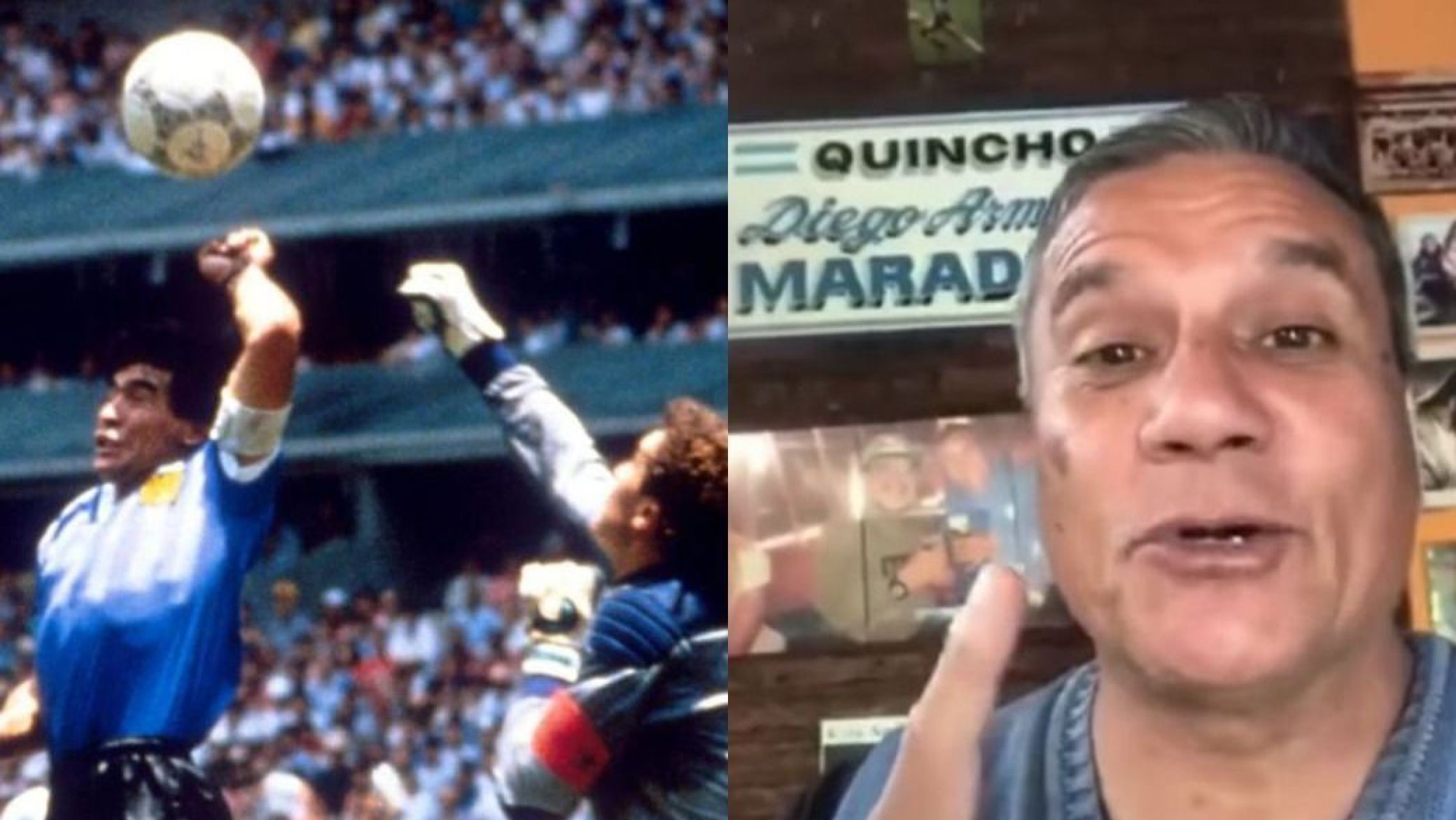 El picante mensaje del Negro Enrique a Peter Shilton: "La tenes adentro hace años"