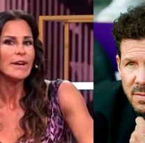 La contundente reacci&oacute;n del Cholo Simeone tras la aparici&oacute;n de Carolina Baldini en televisi&oacute;n