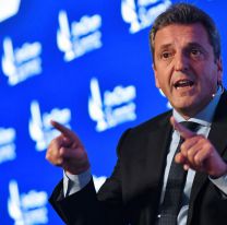 Sergio Massa fue despedido con insultos cuando salió de Casa Rosada