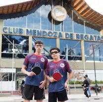 Son hermanos, poseen una grave enfermedad en la vista y han sido seleccionados para un sudamericano de tenis de mesa