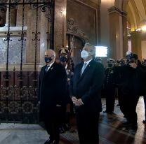 Alberto Fern&aacute;ndez particip&oacute; del Tedeum en la Catedral Metropolitana