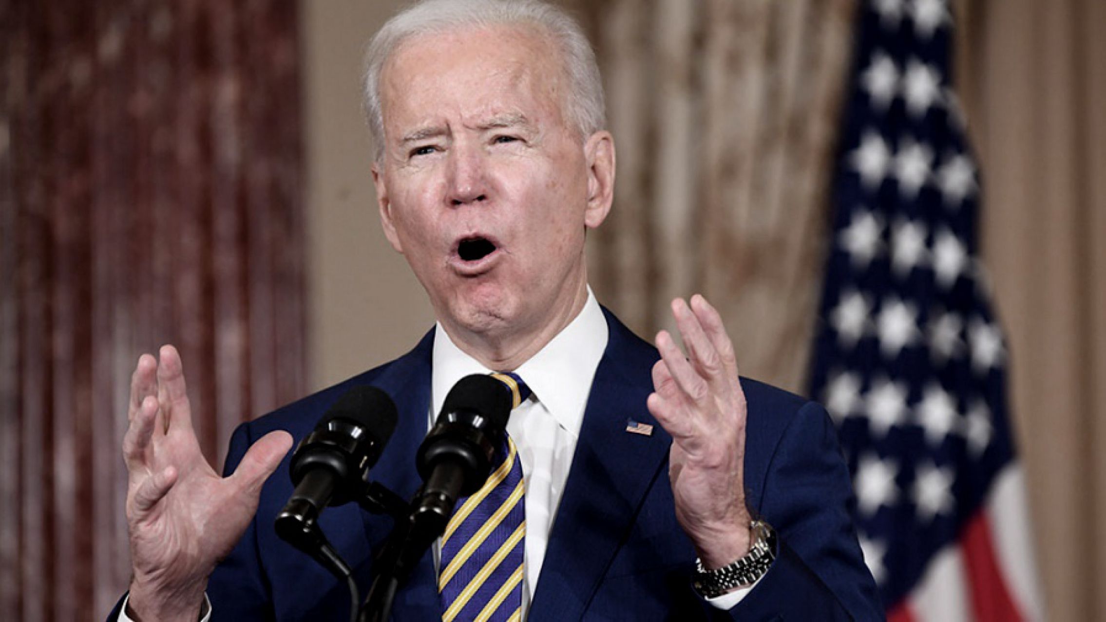 Full Gagá: Biden confundió Egipto con México y preocupa su salud mental