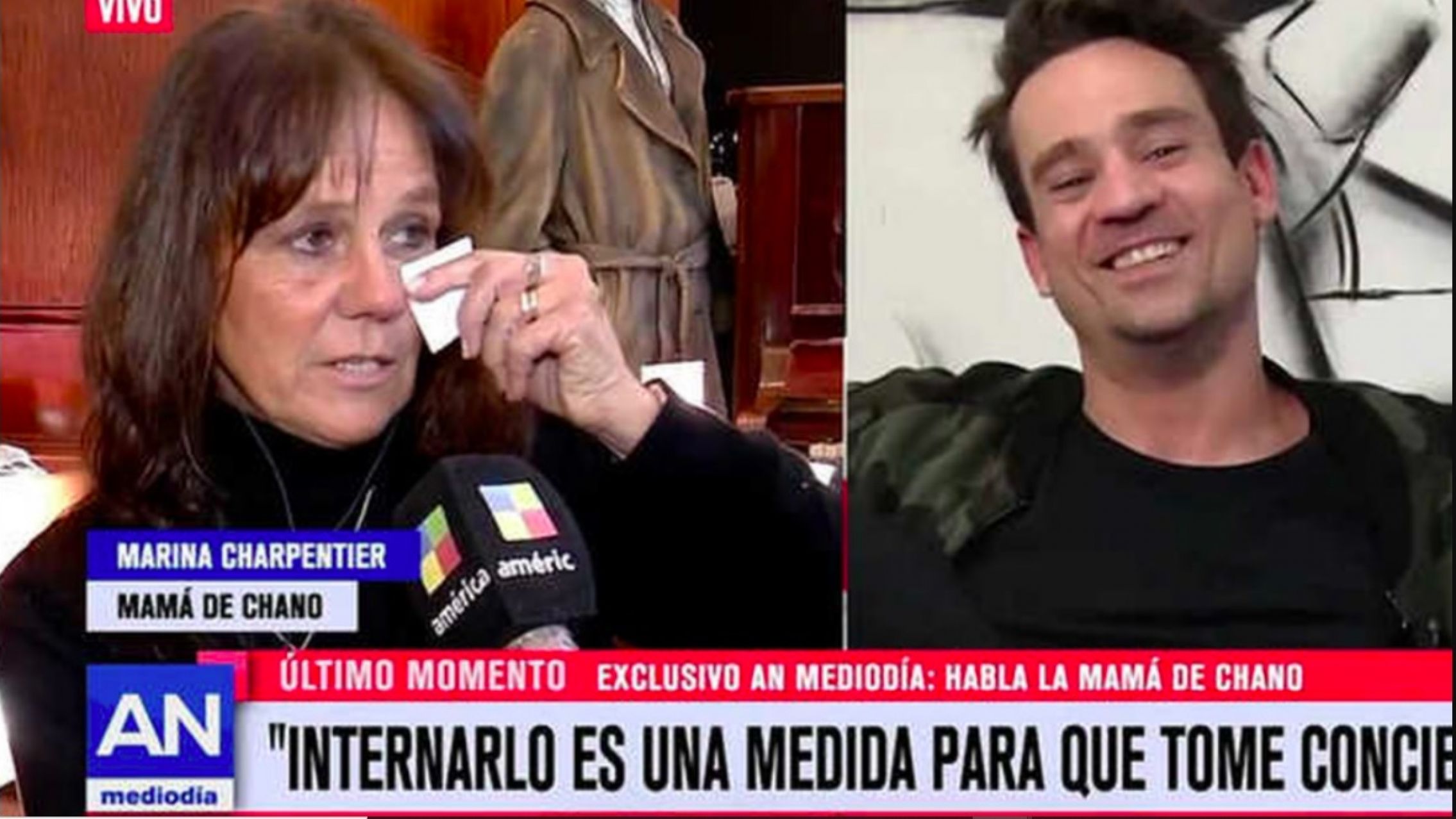 La madre de Chano Charpentier habló de la tajante decisión que tomó en relación a su hijo