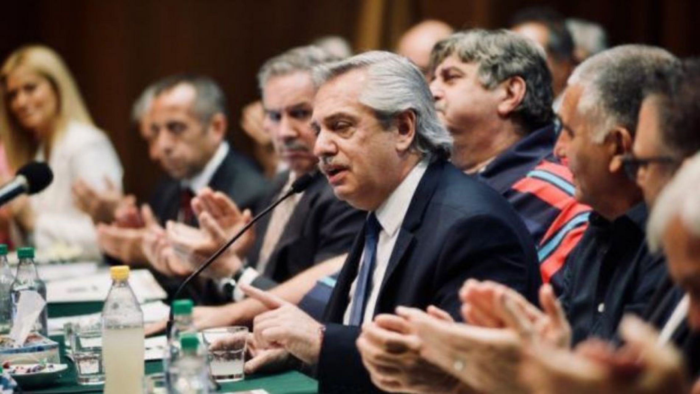 Alberto Fernández: "Cuando nos quieran hacer pelear, acuérdense de la marcha, todos unidos triunfaremos"