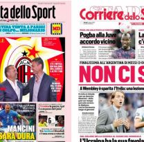 En Italia critican a la "Azzurra" y dicen que Argentina "fue demasiado equipo"