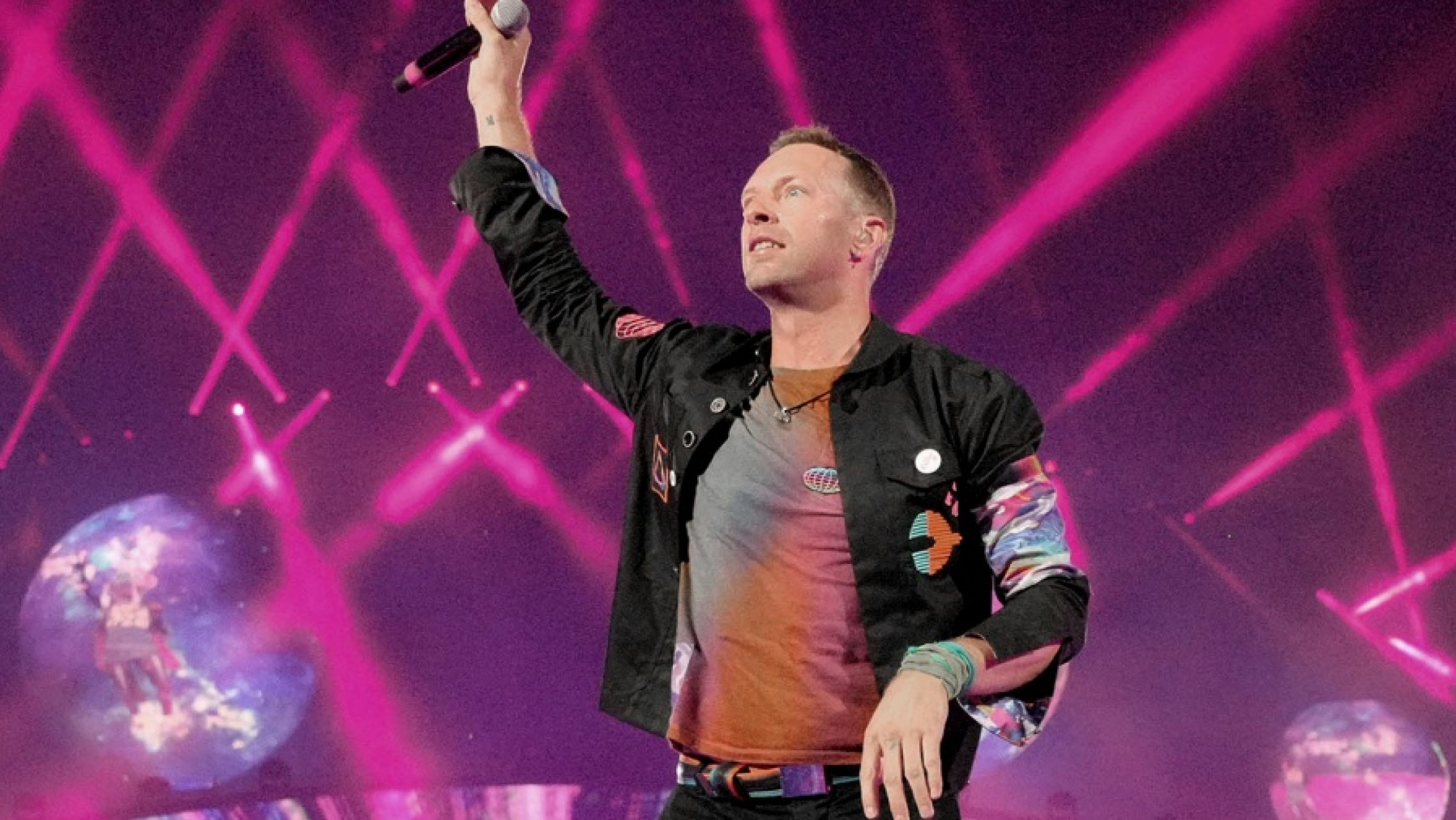 El particular mensaje de Chris Martin tras anunciar el récord que batió Coldplay en Argentina