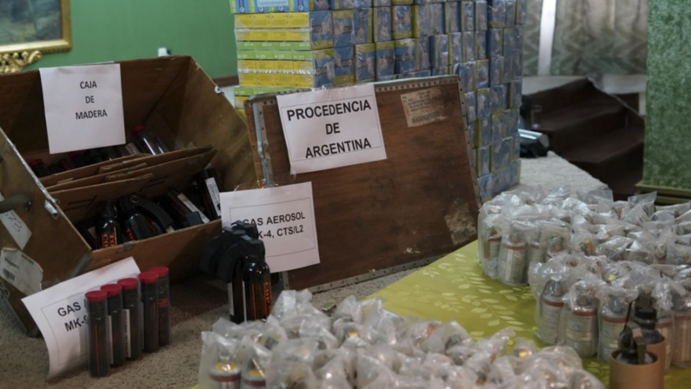 Hallan 40 mil municiones de presunto contrabando argentino