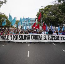 Marcha piquetera: hubo incidentes en el Puente Pueyrredón