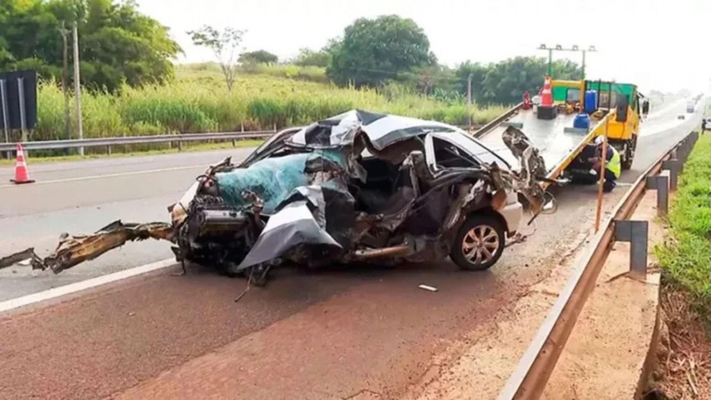 Periodista fue a cubrir un accidente y se enteró que la víctima fatal era su hijo