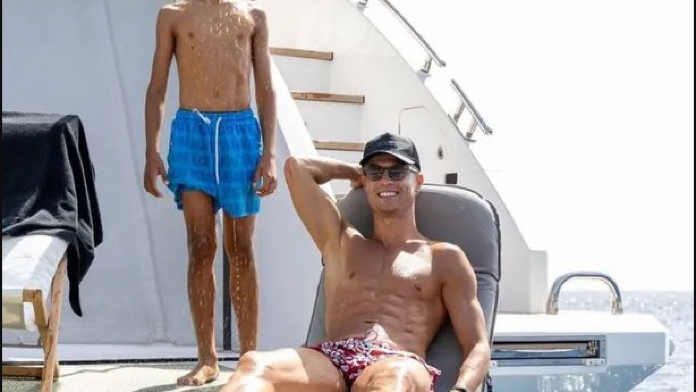 Las lujosas vacaciones de Cristiano Ronaldo: villa exclusiva y yate
