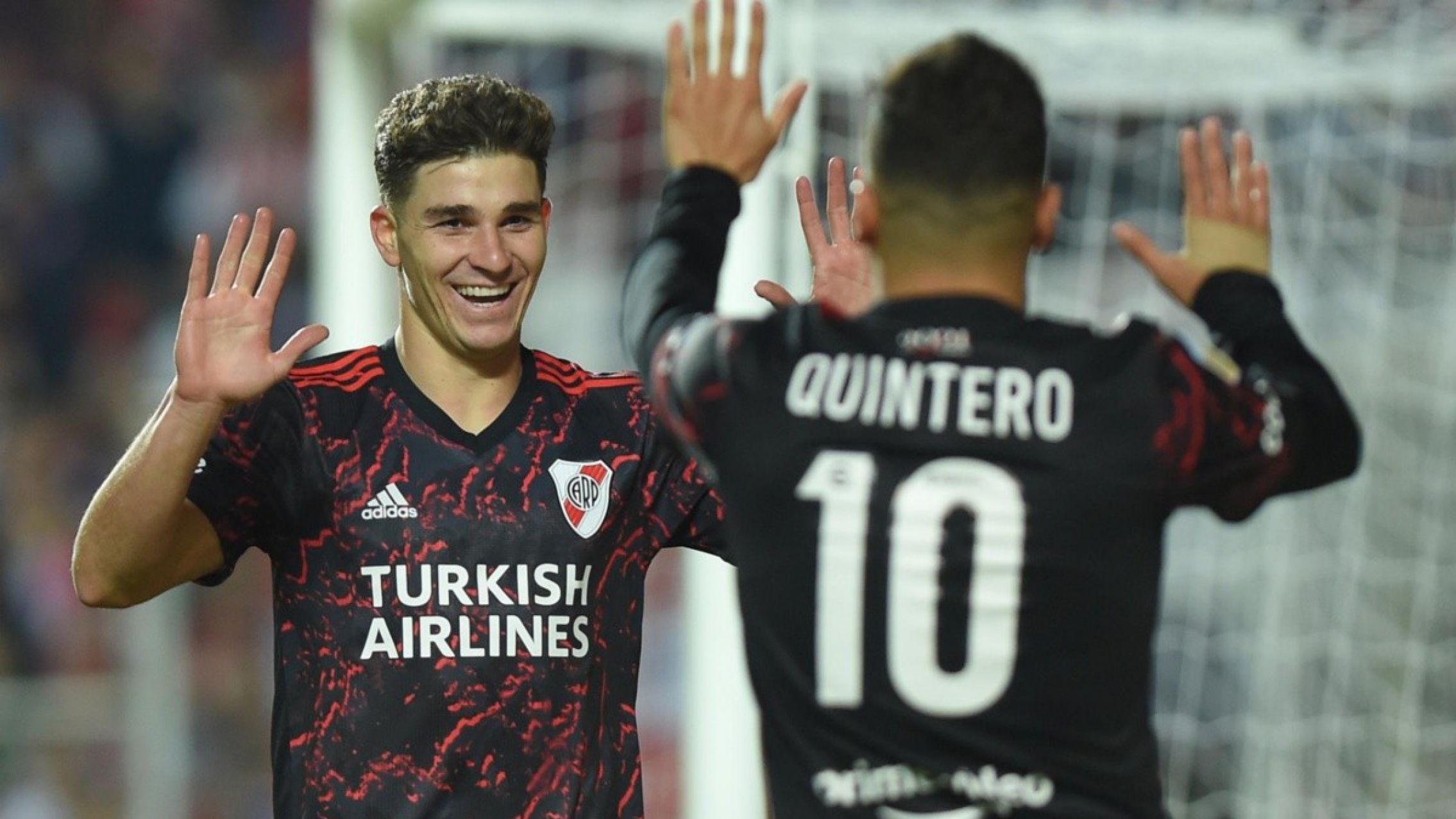 ¡Al fin! River logró marcar y se despachó con una goleada ante Unión