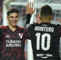 ¡Al fin! River logró marcar y se despachó con una goleada ante Unión