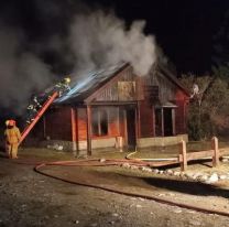 Investigan si el incendio de una oficina gubernamental fue hecho por la RAM