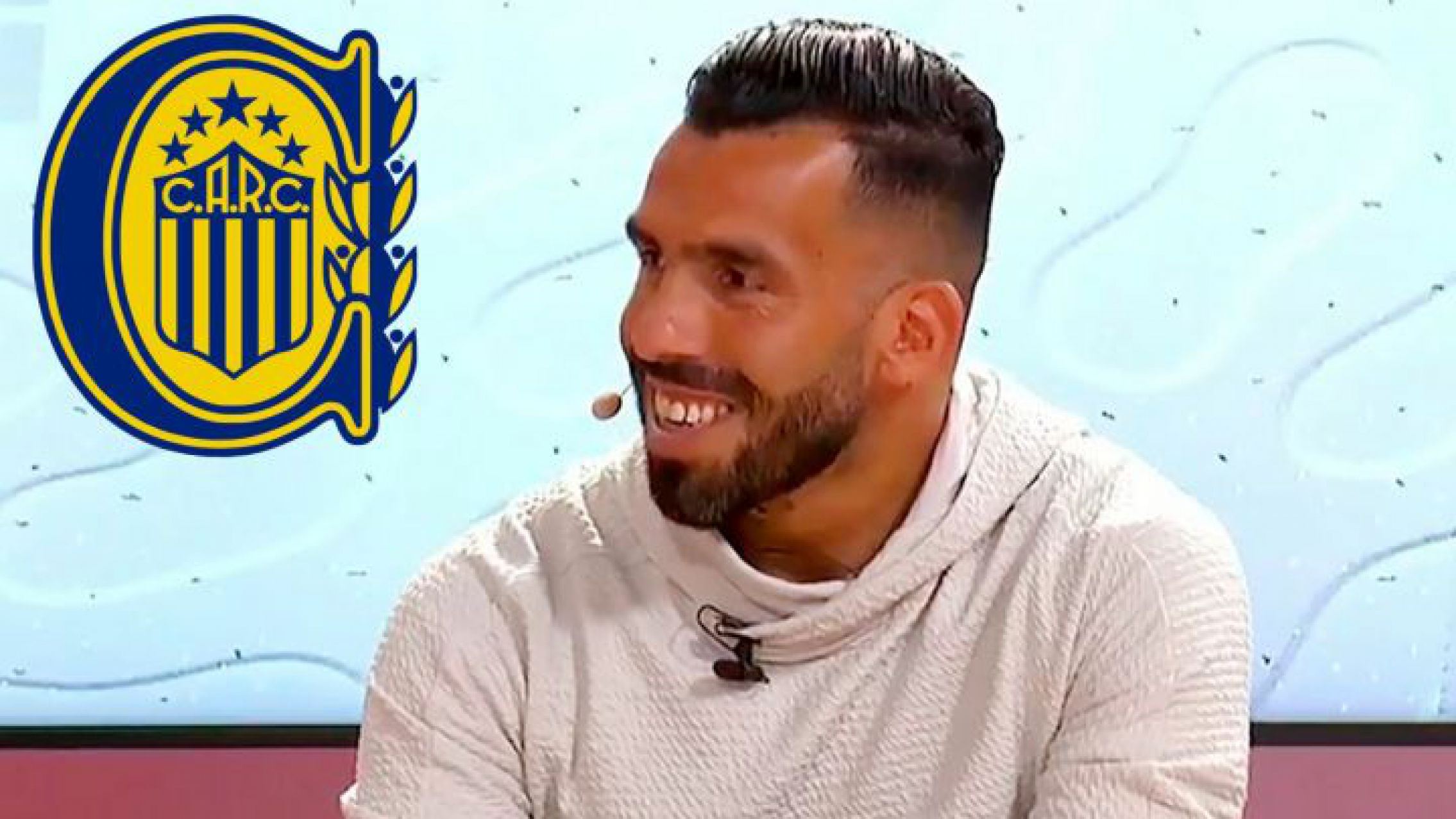 Carlos Tevez tuvo su primera práctica y es presentado como DT de Rosario Central