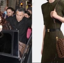 En plena crisis, Cristina apareció con una cartera de casi 2 mil dólares