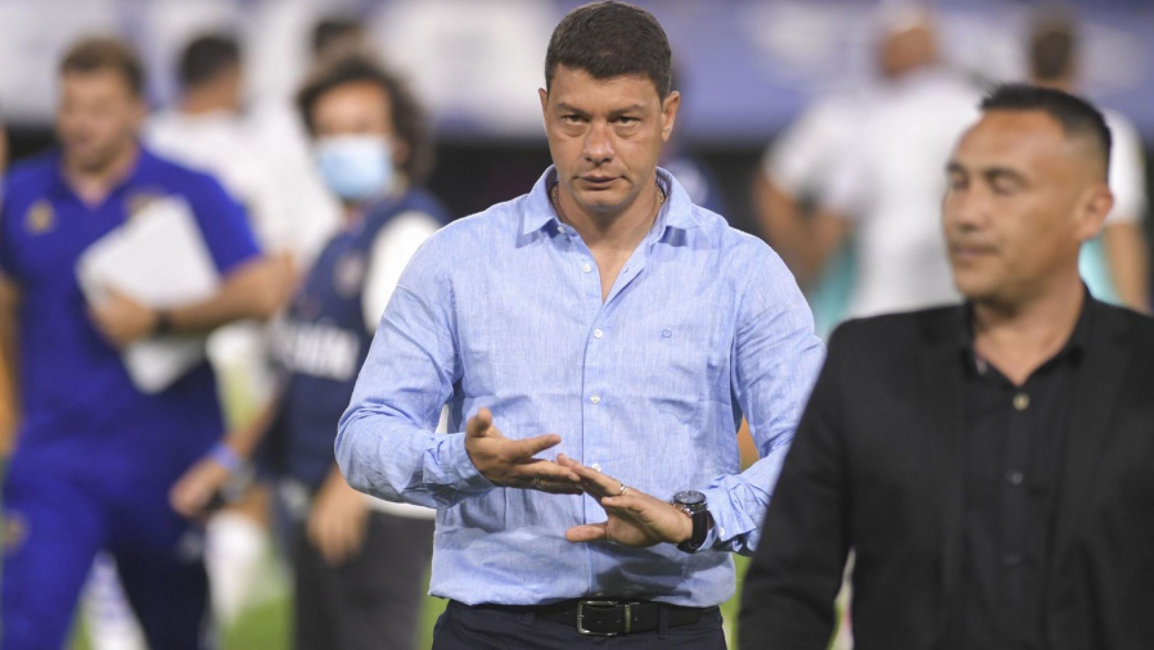 Battaglia discutió al aire con Vignolo: "El otro día dijiste que era un maleducado"