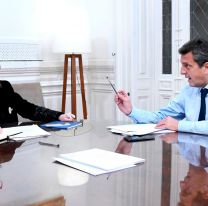Sergio Massa se reunió con Batakis para analizar la agenda legislativa económica