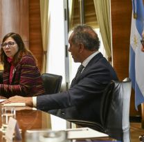 Batakis, Scioli y Pesce se reunieron con las alimenticias sobre los precios