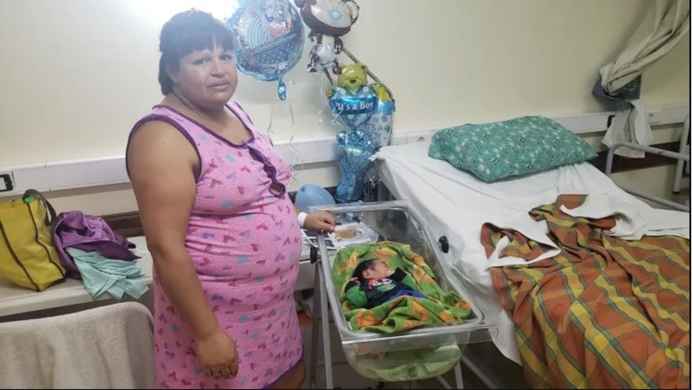 Tuvo a su séptimo hijo varón y se convertirá en ahijado presidencial