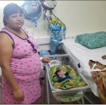 Tuvo a su séptimo hijo varón y se convertirá en ahijado presidencial